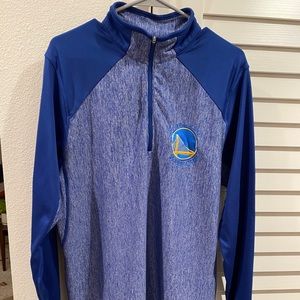 Men’s Quarter-Zip NBA Warriors Jacket